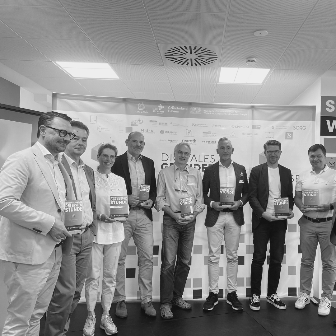 Bild zeigt einige Netzwerkpartner des Starthouse Spessart