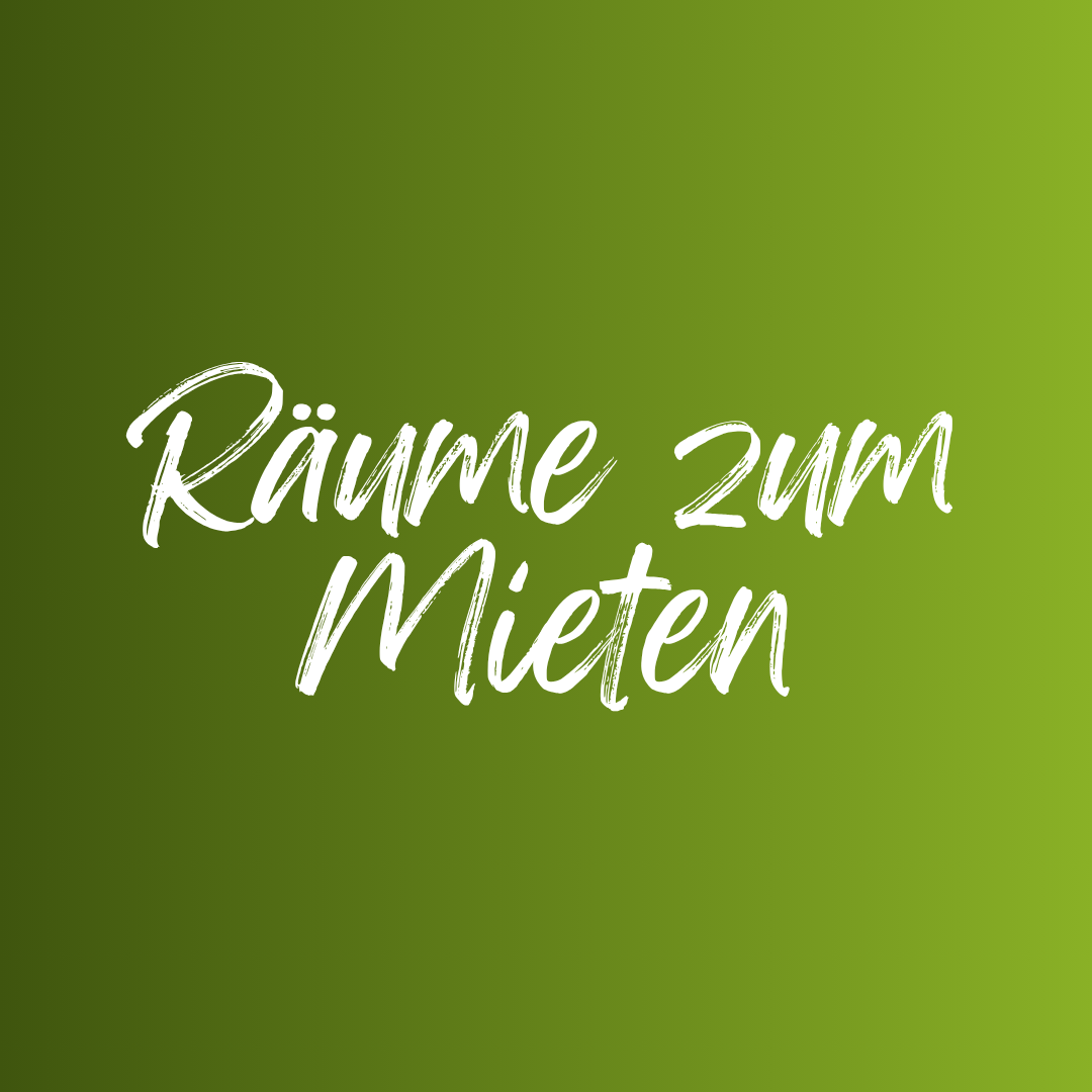 Kacheln zur Darstellung von "Räumen die man mieten" kann mit Link
